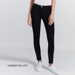 CURRENT ELLIOTT The Stiletto Jet Black Size 26